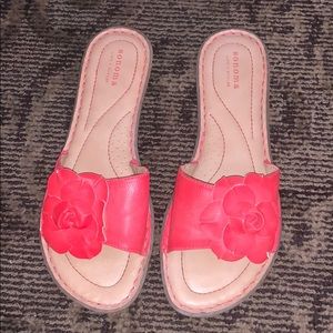 Flower sandals